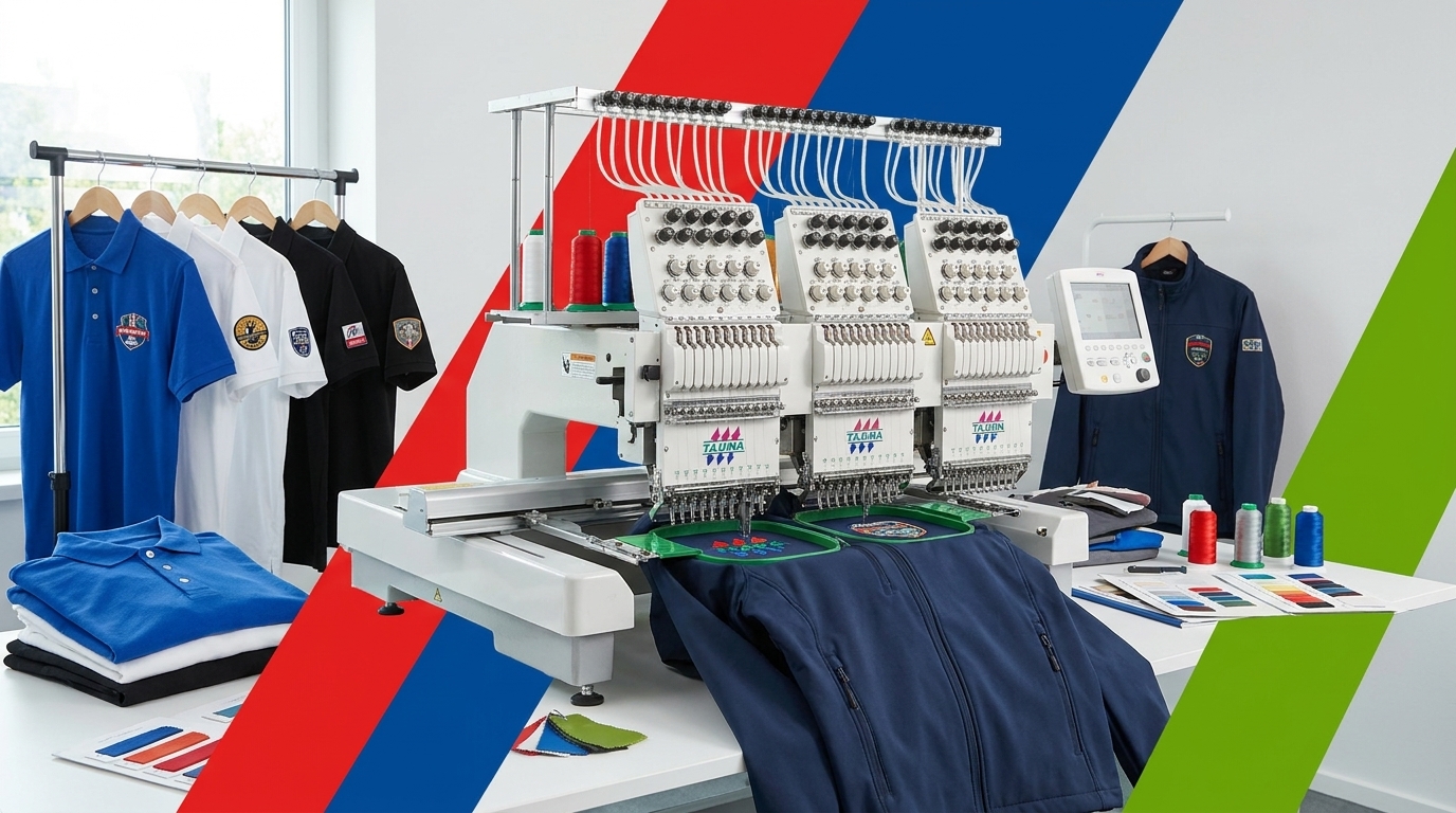 Personalizzazione di giacche invernali e softshell da lavoro: come ricamare senza compromettere l'impermeabilità
