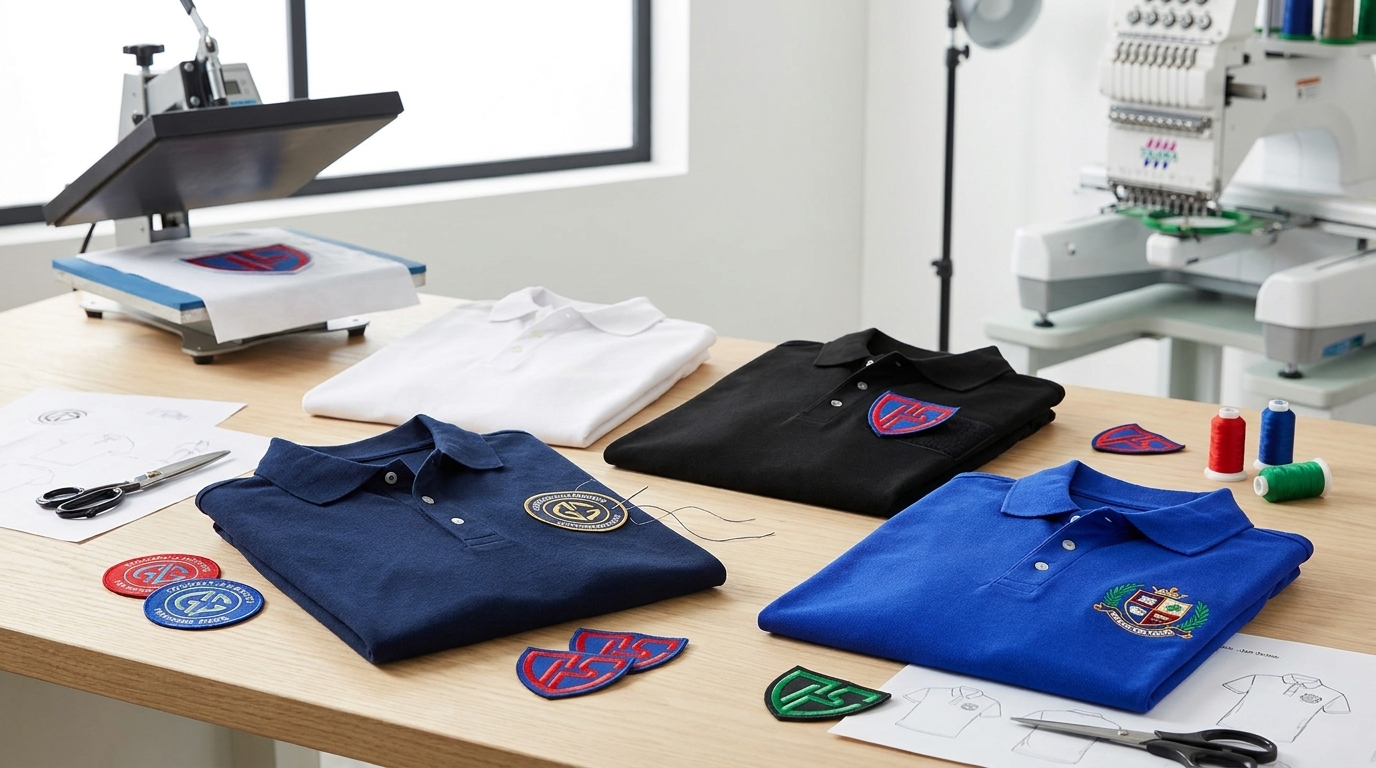 Patch ricamate personalizzate: guida a supporti, velcro e metodi di applicazione