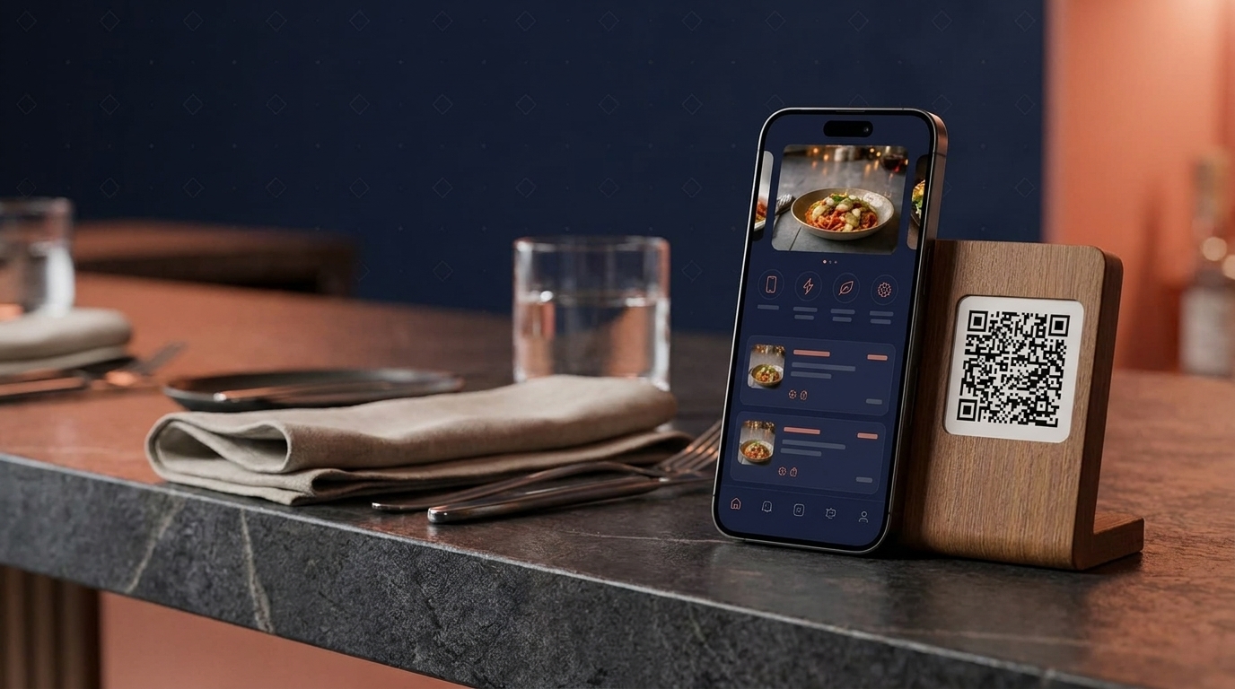 Come funziona un menu digitale autonomo in cloud