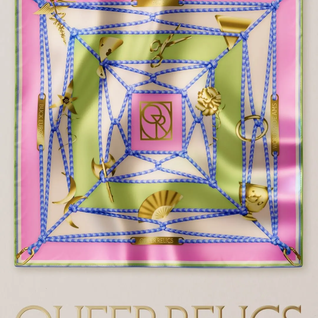 Queer history isn’t always written down. Sometimes it’s worn, folded, tucked in a back pocket, recognized only by those who already know. World Pride is in Amsterdam this year. To celebrate it, BUCK’s European queer ERG made Queer Relics: a hanky tied like shibari rope, holding…
