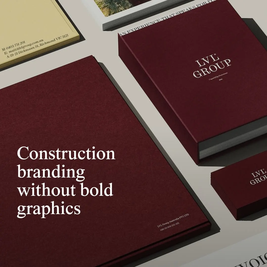 @studio_nascent has rebranded Melbourne builder @lvlgroupaus, refining its brand and aligning it with architecture and design. Drawing restraint from contemporary architecture, galleries and editorial design, the studio built the system on Dinamo’s ABC Synt and a rich royal…
