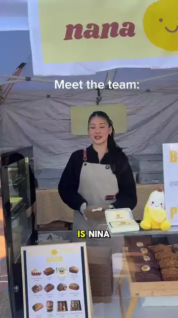 Meet Nina!!! Our nana team is growing 💛 #meettheteam