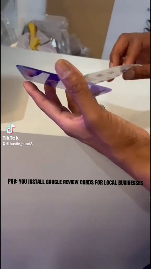 Turn every happy customer into a review ⭐️📲 Simple. Fast. Tap & review. Want one for your business? DM me “CARD” 🔥 #GoogleReviews #SmallBusiness #BusinessTips #BusinessGrowth #GoogleBusiness