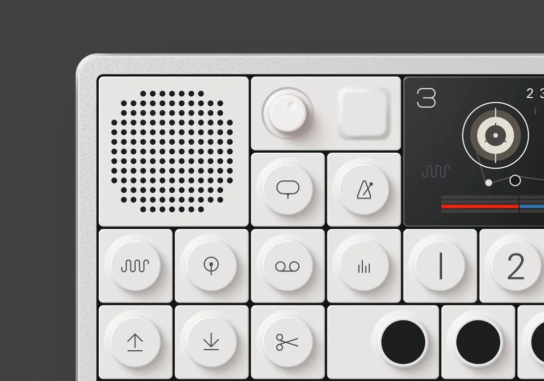 Teenage Engineering OP-1 - illustrated in @figma https://t.co/ZBTVZjJoB8
